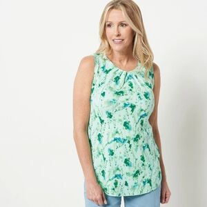 Isaac Mizrahi Printed Swing Top
